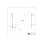 Condenseur de Climatisation Pour VW CC Passat 3C0820411B 3C0820411C 3C0820411D
