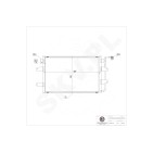 Condenseur de Climatisation Pour VW New Beetle 1C0820413B 1C0820413C 1C0820413D
