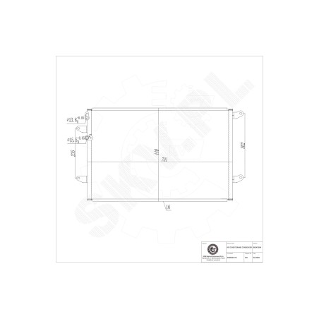 Condenseur de Climatisation Pour VW Phaeton 3D0820411C 3D0820411E 3D0820411G