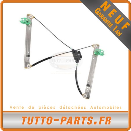 Mécanisme Lève Vitre Electrique Avant Côté Passager Ford Fiesta V de 2001 à 2010