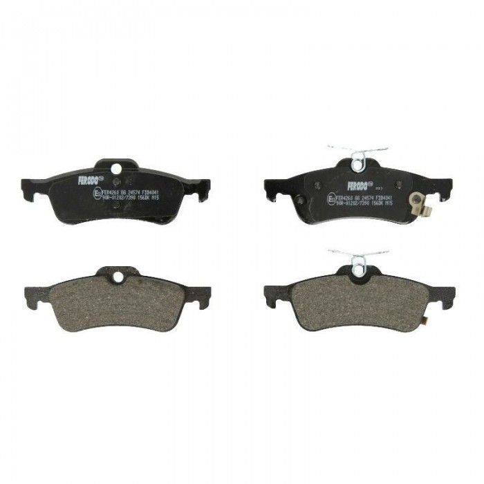Kit plaquette de frein Arrièr Pour DAIHATSU CHARADE 2011-2015 TOYOTA YARIS