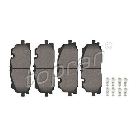 Kit plaquette de frein Avant Pour Audi A8 Q5 Q7 4MG VW Touareg CR7 4M0698151AA