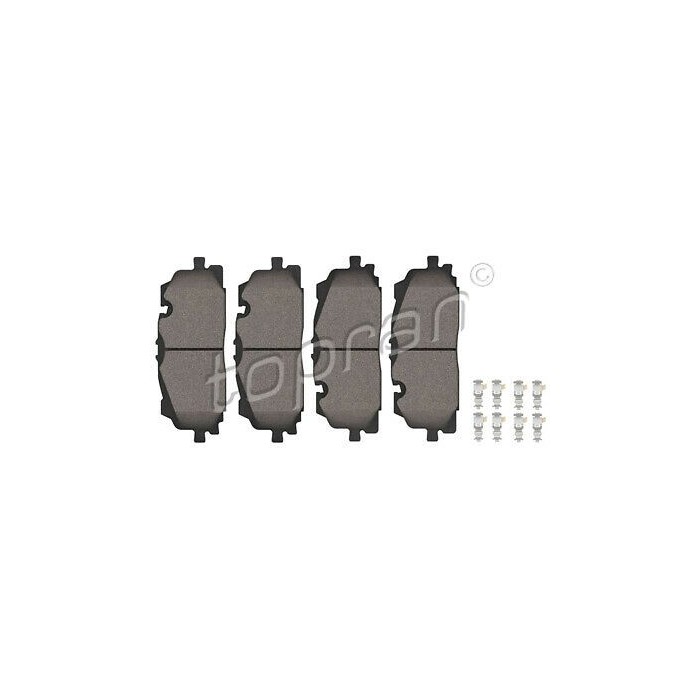 Kit plaquette de frein Avant Pour Audi A8 Q5 Q7 4MG VW Touareg CR7 4M0698151AA