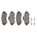 Kit plaquette de frein Avant Pour Citroën C4 DS4 1611840080 17273280