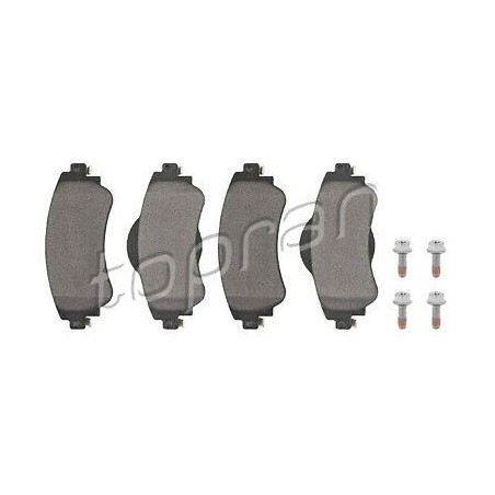 Kit plaquette de frein Avant Pour Citroën C4 DS4 1611840080 17273280