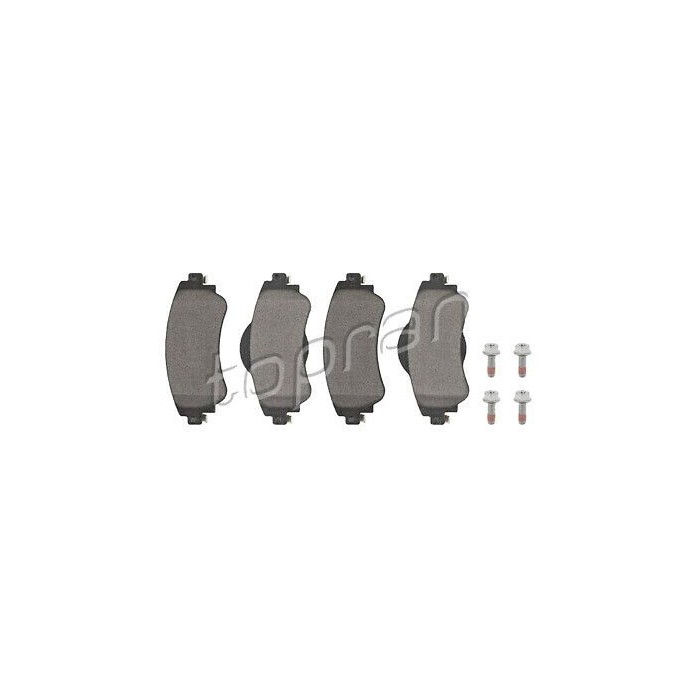 Kit plaquette de frein Avant Pour Citroën C4 DS4 1611840080 17273280