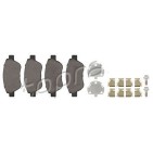 Kit plaquette de frein Avant Pour Opel Vauxhall Adam 2013-2019 1605226 95513810