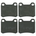 Kit plaquette de freins arrière pour MERCEDES 190 W201 001420012014200120
