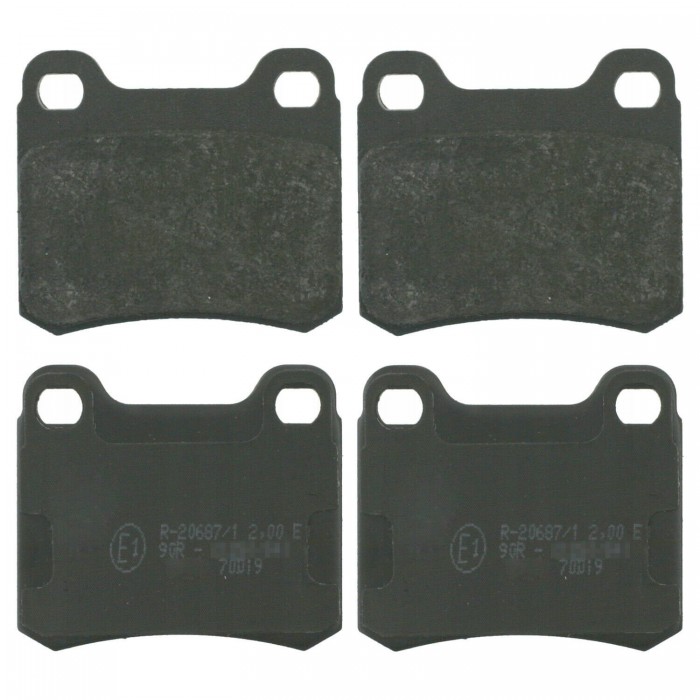 Kit plaquette de freins arrière pour MERCEDES 190 W201 001420012014200120