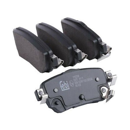 Kit plaquette de freins Arrière Pour Nissan Qashqai II Renault Kadjar D40604EA0B