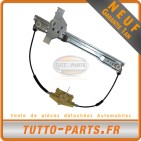 Mécanisme Lève Vitre Electrique Avant Gauche pour Citroen C4 Coupé de 2004 à 2011