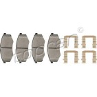 Kit plaquette de freins Avant Pour HYUNDAI IX20 JC 581013SA25 581011KA00