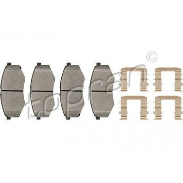 Kit plaquette de freins Avant Pour HYUNDAI IX20 JC 581013SA25 581011KA00