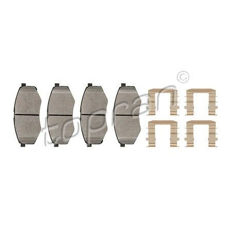 Kit plaquette de freins Avant Pour HYUNDAI IX20 JC 581013SA25 581011KA00