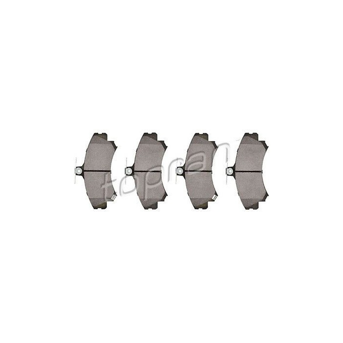 Kit plaquette de freins avant pour Mitsubishi Colt Smart Forfour MR977117
