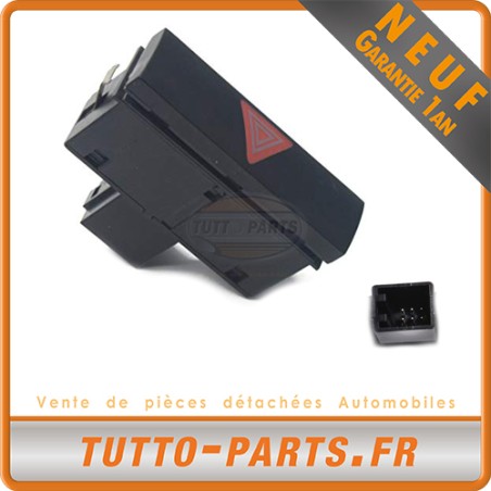 Interrupteur Feux de Détresse VW CC de 2011 à 2016  Passat de 2010 à 2014