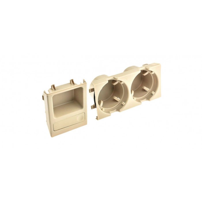 Porte boisson console centrale beige Pour BMW Série 3 E46