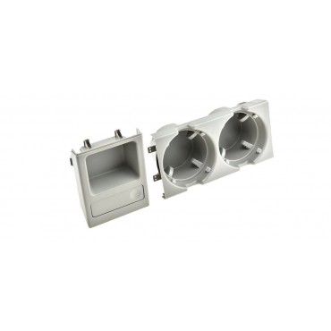 Porte boisson console centrale gris Pour BMW Série 3 E46 51169415188 51168248504