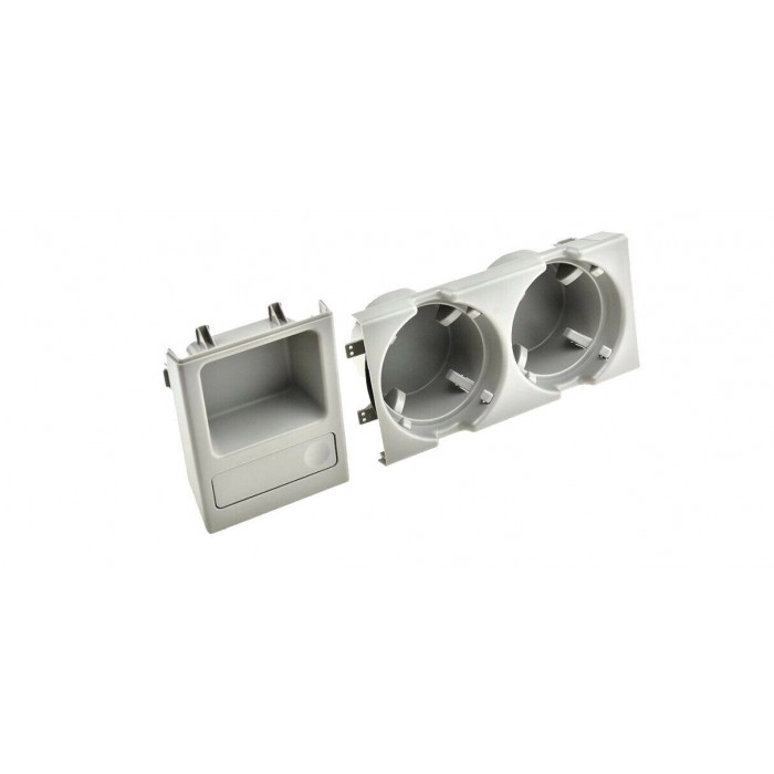 Porte boisson console centrale gris Pour BMW Série 3 E46 51169415188 51168248504