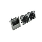 Porte boisson console centrale noir Pour BMW Série 3 E46