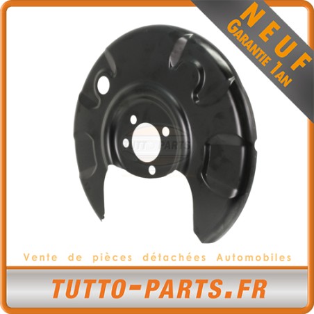 Protecteur Disque de Frein Arrière Droit VW Golf II Scirocco de 1983 à 1992