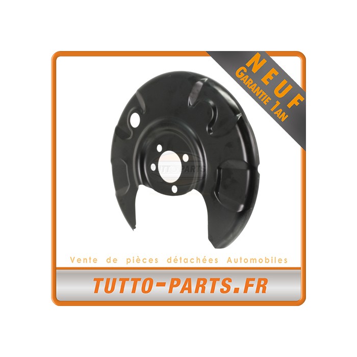 Protecteur Disque de Frein Arrière Droit VW Golf II Scirocco de 1983 à 1992