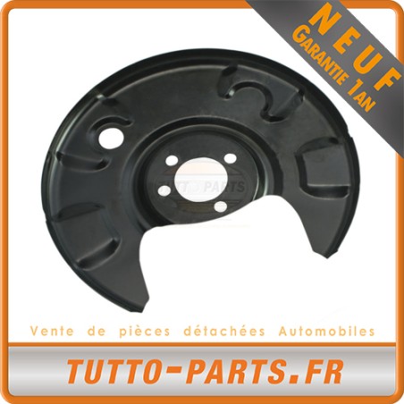 Protecteur Disque de Frein Arrière Gauche VW Golf II Scirocco de 1983 à 1992