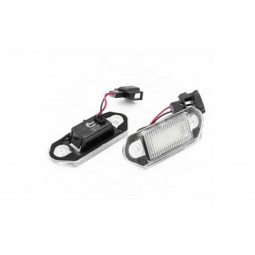 2 Lampe Feu de Plaque LED Pour VW Golf III Vento Skoda Octavia I