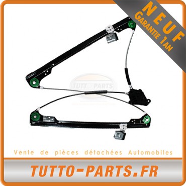 Mécanisme Lève Vitre Avant Droit VW Multivan Transporter V - 2003 à 2015 - 3 Portes