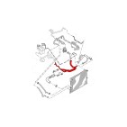 Durite d'Eau de Refroidissement Pour Land Rover Discovery II PFV100120