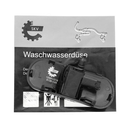 Gicleur de Lave Glace Avant Gauche Pour VW CC Passat Audi A1 A3 A4 A6 A8 Q7 TT