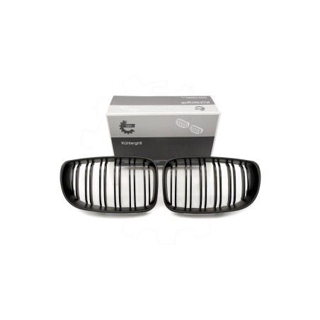 2 Grilles de Radiateur Pour BMW Série 1 E81 E87 51712150366 51712150367