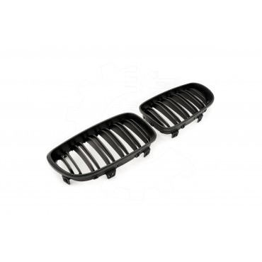 2 Grilles de Radiateur Pour BMW Série 1 E81 E87 51712150366 51712150367