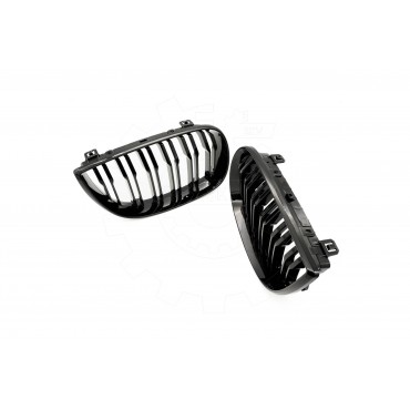 2 Grilles de Radiateur Pour BMW Série 1 E81 E82 E88 51710441920 51710441921