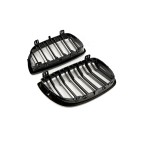 2 Grilles de Radiateur Pour BMW Série 1 E81 E82 E88 51710441920 51710441921