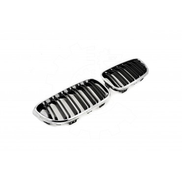 2 Grilles de Radiateur Pour BMW Série 2 F22, F87 F23 F45 51137295521