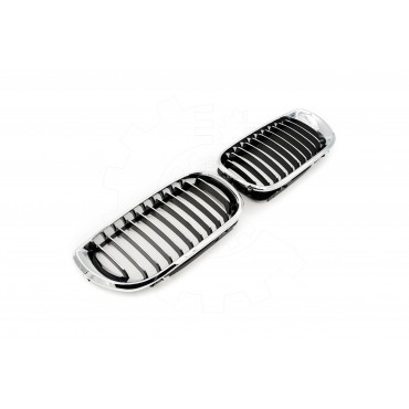 2 Grilles de Radiateur Pour BMW Série 3 E46 51137030545 51137042961