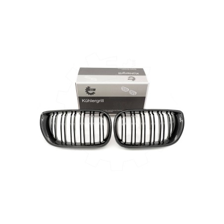2 Grilles de Radiateur Pour BMW Série 3 E46 51137030545 51137042961