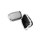 2 Grilles de Radiateur Pour BMW Série 3 E46 51138208490