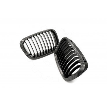 2 Grilles de Radiateur Pour BMW Série 3 E46 51138208490