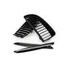 2 Grilles de Radiateur Pour BMW Série 3 E90 E91 51137117241 51137117242