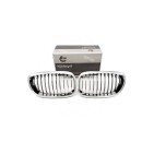 2 Grilles de Radiateur Pour BMW Série 3 E46 51137064317 51138208685