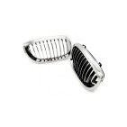 2 Grilles de Radiateur Pour BMW Série 3 E46 51137064317 51138208685