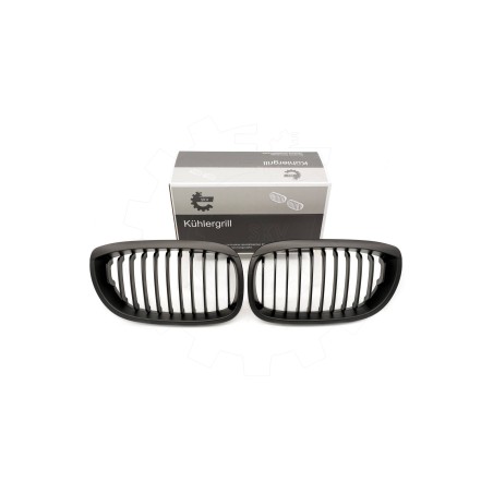 2 Grilles de Radiateur Pour BMW Série 3 E46 51137064317 51138208685