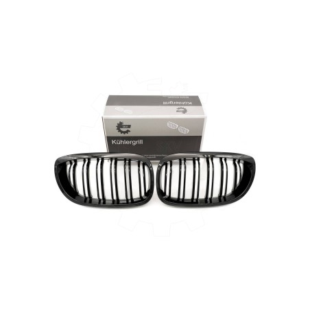 2 Grilles de Radiateur Pour BMW Série 3 E46 51137064317 51138208685