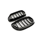 2 Grilles de Radiateur Pour BMW Série 3 E46 51137064317 51138208685