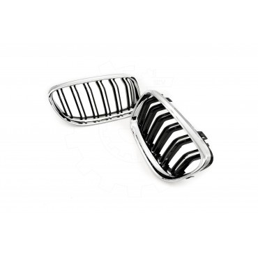 2 Grilles de Radiateur Pour BMW Série 3 E92 E93 51137157275