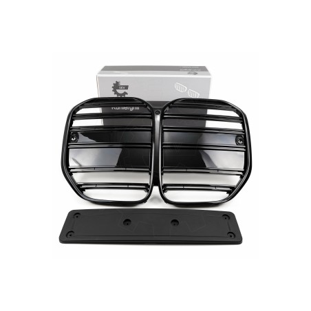 2 Grilles de Radiateur Pour BMW Série 4 G22, G82 51137486809