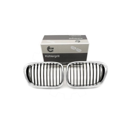 2 Grilles de Radiateur Pour BMW Série 5 E39 51132497261 51138184531