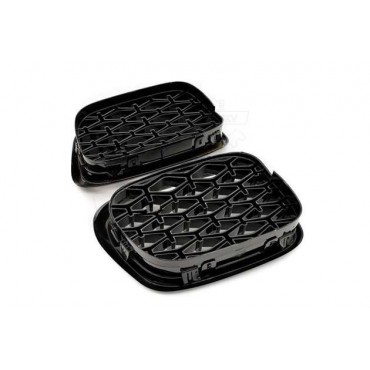 2 Grilles de Radiateur Pour BMW Série 5 E39 51132497261 51138184531